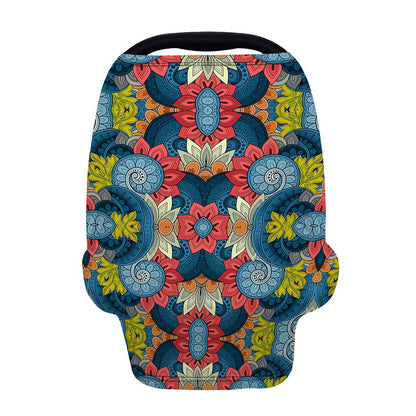 Native Tribal Bohemian Pattern Print Baby Seat Cover