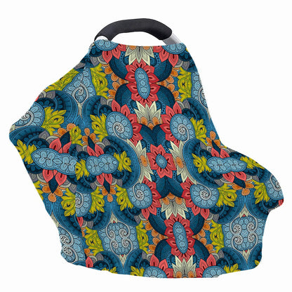 Native Tribal Bohemian Pattern Print Baby Seat Cover