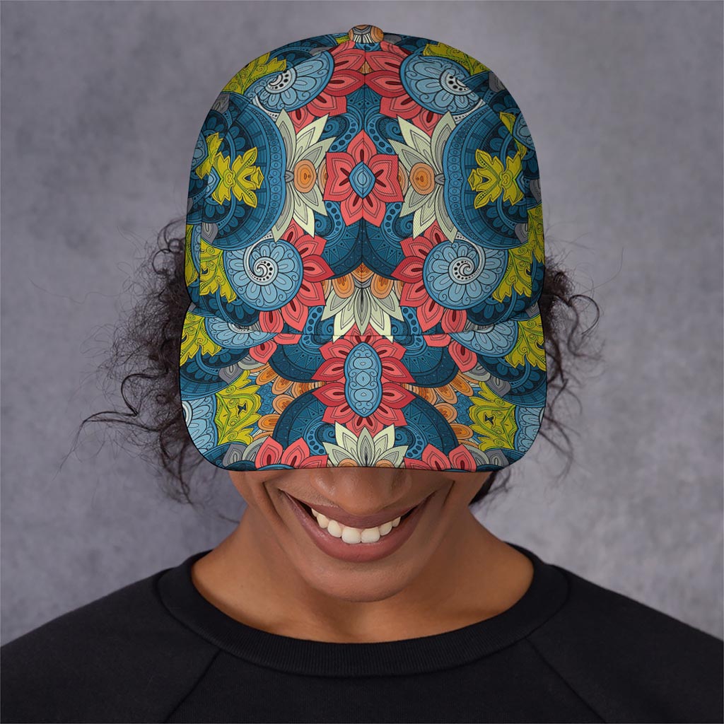 Native Tribal Bohemian Pattern Print Baseball Cap