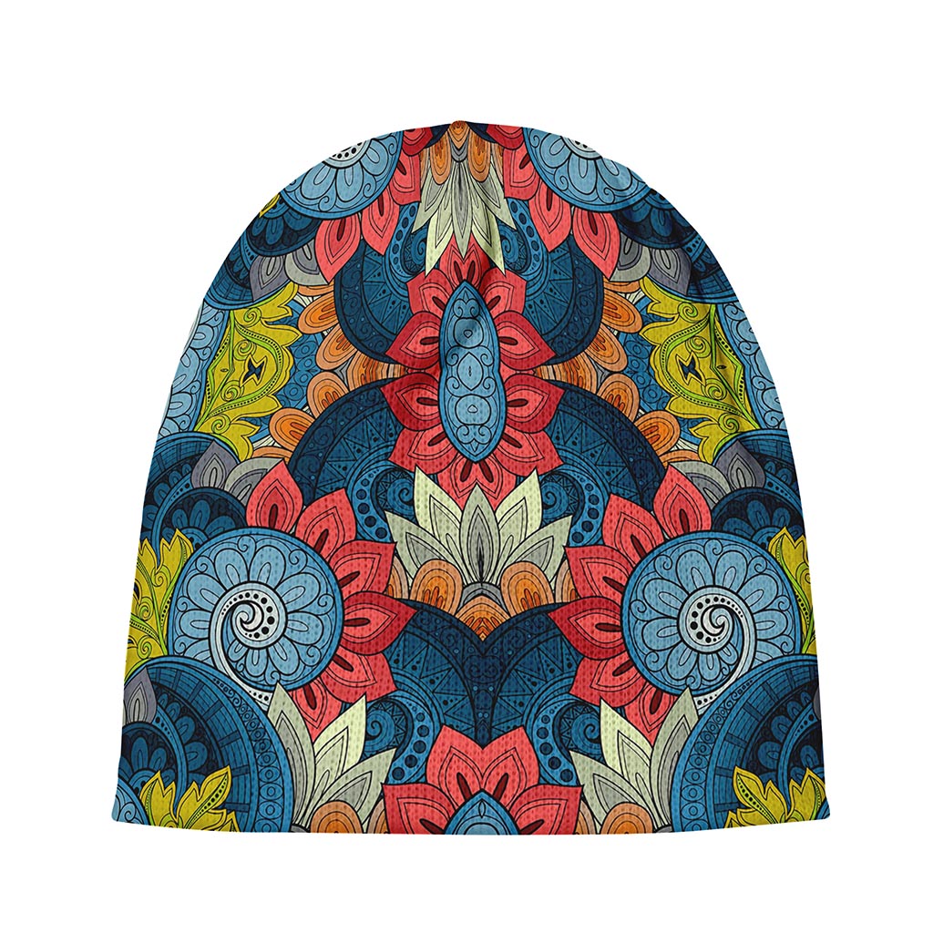 Native Tribal Bohemian Pattern Print Beanie