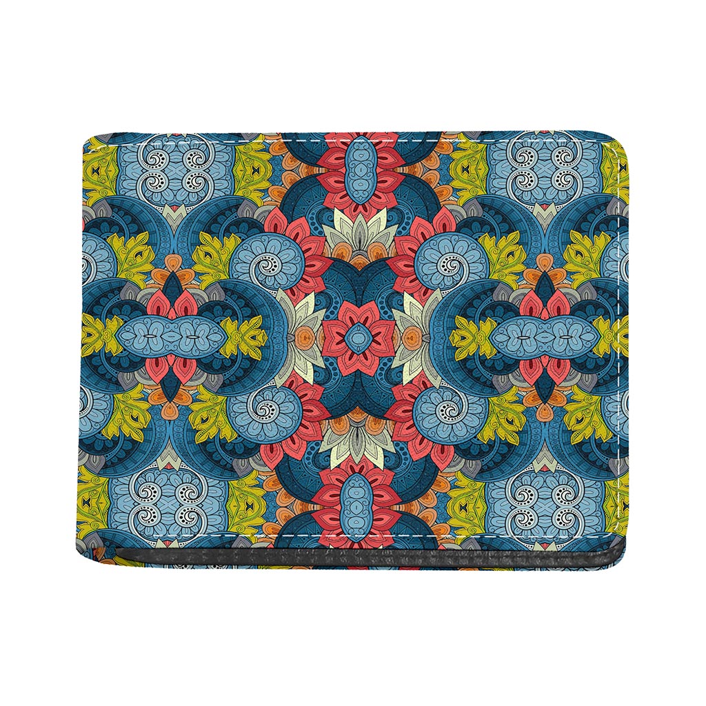 Native Tribal Bohemian Pattern Print Bifold Wallet