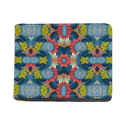 Native Tribal Bohemian Pattern Print Bifold Wallet