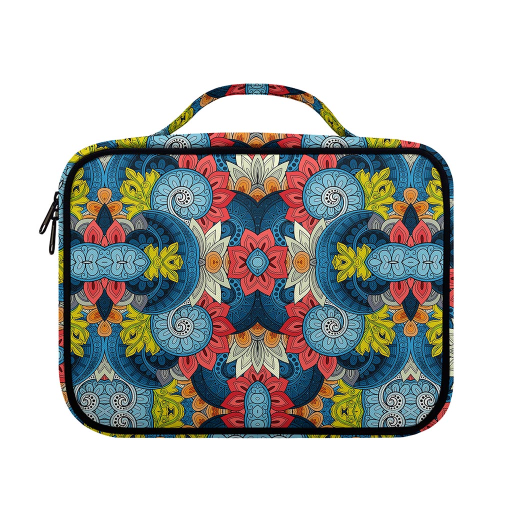 Native Tribal Bohemian Pattern Print Briefcase Bible Bag