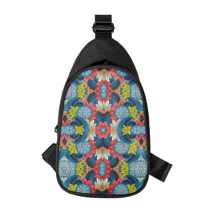 Native Tribal Bohemian Pattern Print Chest Bag