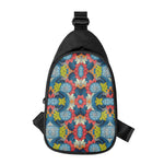 Native Tribal Bohemian Pattern Print Chest Bag