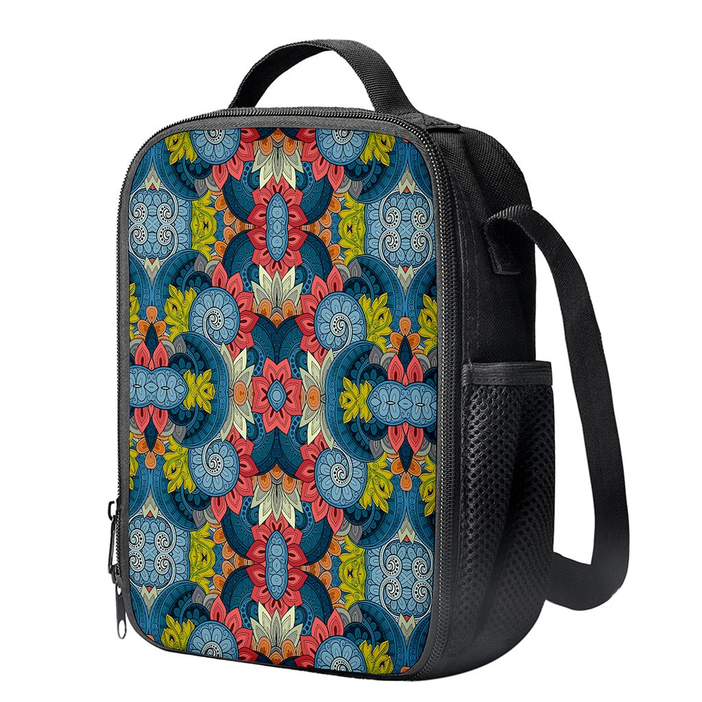 Native Tribal Bohemian Pattern Print Crossbody Lunch Bag