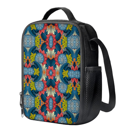 Native Tribal Bohemian Pattern Print Crossbody Lunch Bag