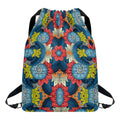Native Tribal Bohemian Pattern Print Drawstring Backpack