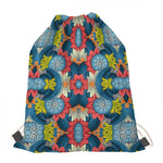 Native Tribal Bohemian Pattern Print Drawstring Bag