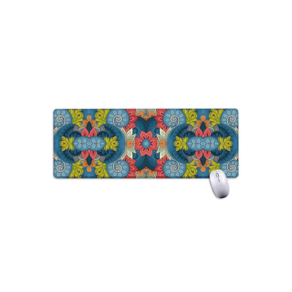 Native Tribal Bohemian Pattern Print Extended Mouse Pad