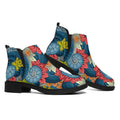 Native Tribal Bohemian Pattern Print Flat Ankle Boots