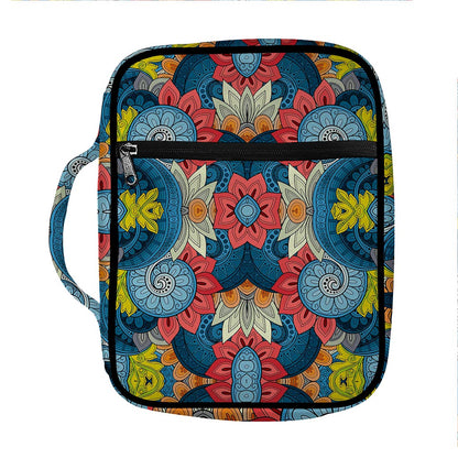 Native Tribal Bohemian Pattern Print Front Pocket Bible Bag