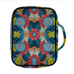 Native Tribal Bohemian Pattern Print Front Pocket Bible Bag