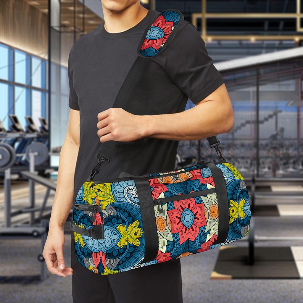 Native Tribal Bohemian Pattern Print Gym Bag