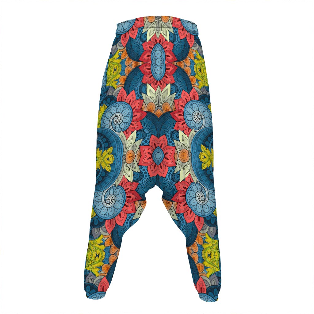 Native Tribal Bohemian Pattern Print Hammer Pants