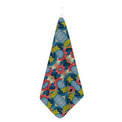 Native Tribal Bohemian Pattern Print Hand Towel