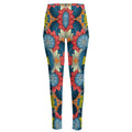 Native Tribal Bohemian Pattern Print High-Waisted Pocket Leggings