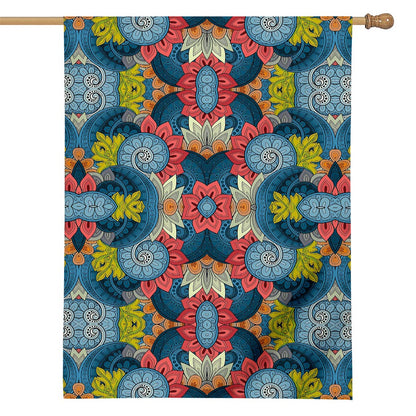 Native Tribal Bohemian Pattern Print House Flag