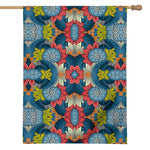 Native Tribal Bohemian Pattern Print House Flag
