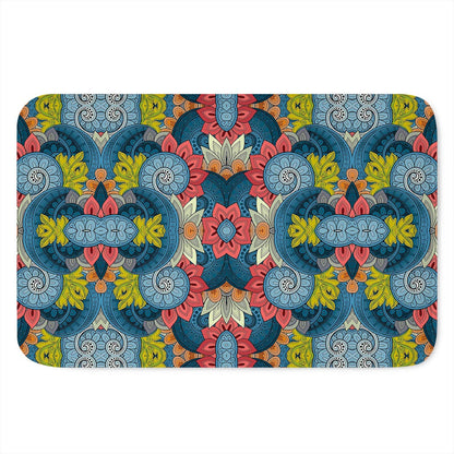 Native Tribal Bohemian Pattern Print Indoor Door Mat
