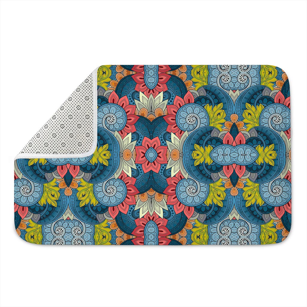 Native Tribal Bohemian Pattern Print Indoor Door Mat