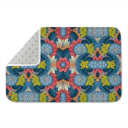 Native Tribal Bohemian Pattern Print Indoor Door Mat