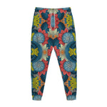 Native Tribal Bohemian Pattern Print Jogger Pants