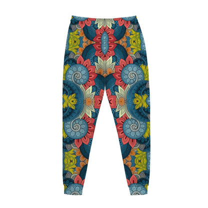Native Tribal Bohemian Pattern Print Jogger Pants