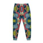 Native Tribal Bohemian Pattern Print Jogger Pants