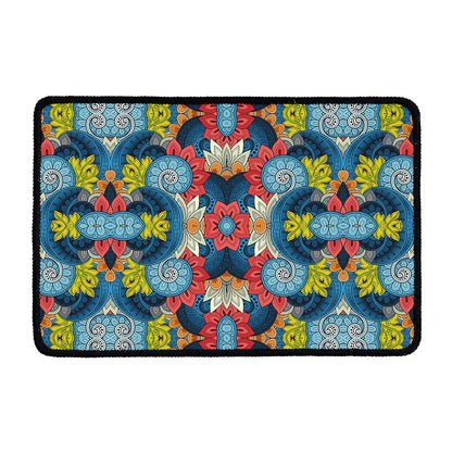 Native Tribal Bohemian Pattern Print Kitchen Mat