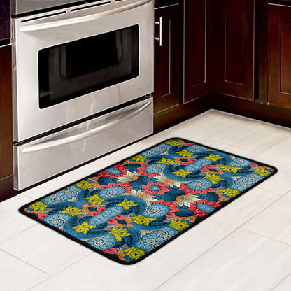 Native Tribal Bohemian Pattern Print Kitchen Mat
