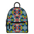 Native Tribal Bohemian Pattern Print Leather Backpack