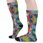 Native Tribal Bohemian Pattern Print Long Socks