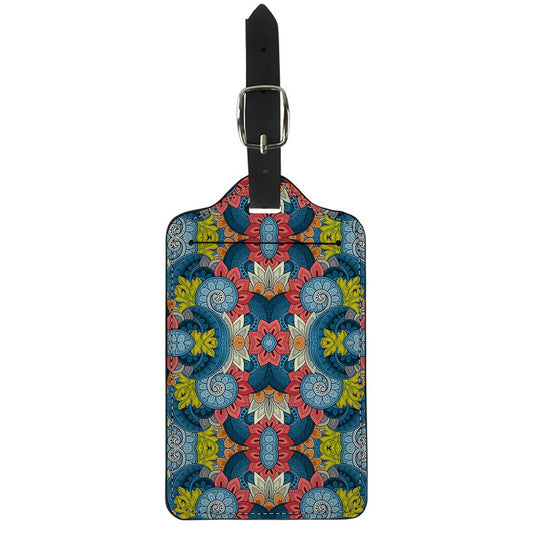 Native Tribal Bohemian Pattern Print Luggage Tag
