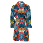 Native Tribal Bohemian Pattern Print Men's Bathrobe