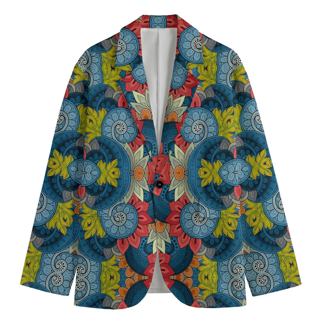 Native Tribal Bohemian Pattern Print Men's Blazer