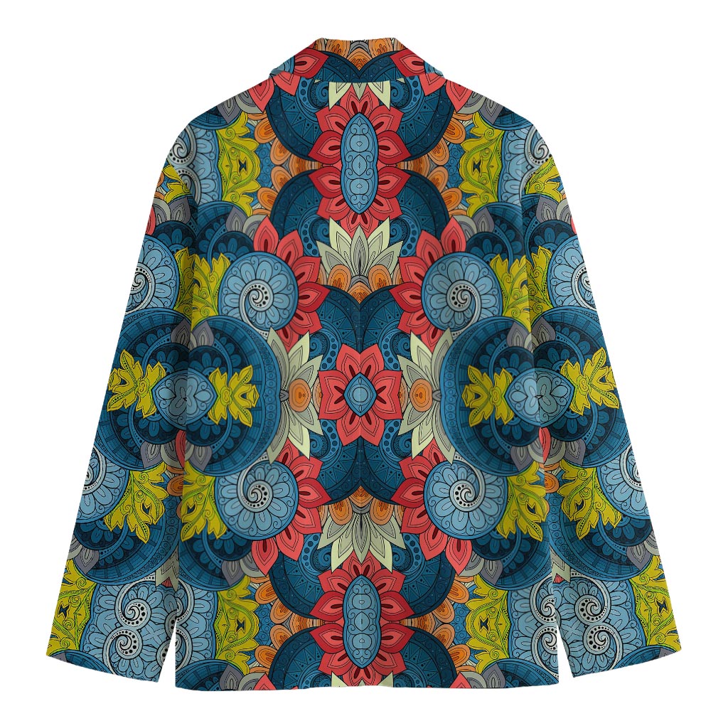 Native Tribal Bohemian Pattern Print Men's Blazer