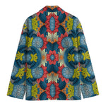 Native Tribal Bohemian Pattern Print Men's Cotton Blazer