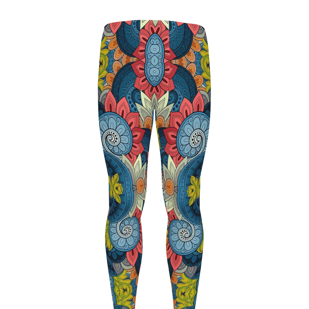 Native Tribal Bohemian Pattern Print Men's leggings