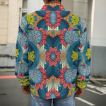 Native Tribal Bohemian Pattern Print Men's Shirt Jacket