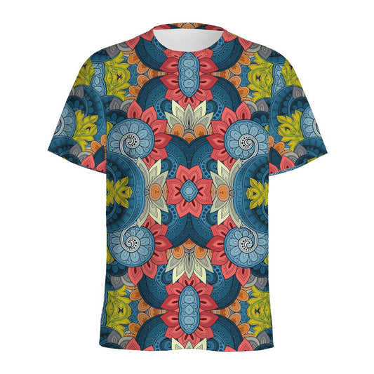 Native Tribal Bohemian Pattern Print Men's Sports T-Shirt