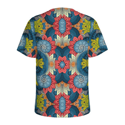 Native Tribal Bohemian Pattern Print Men's Sports T-Shirt