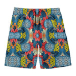 Native Tribal Bohemian Pattern Print Men's Swim Trunks