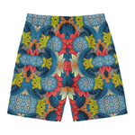 Native Tribal Bohemian Pattern Print Men's Swim Trunks
