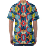 Native Tribal Bohemian Pattern Print Men's Velvet T-Shirt