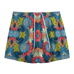 Native Tribal Bohemian Pattern Print Mesh Shorts