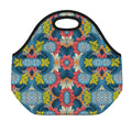 Native Tribal Bohemian Pattern Print Neoprene Lunch Bag