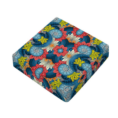 Native Tribal Bohemian Pattern Print Outdoor Seat Cushion Cover