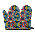 Native Tribal Bohemian Pattern Print Oven Mitts