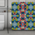Native Tribal Bohemian Pattern Print Polyester Shower Curtain